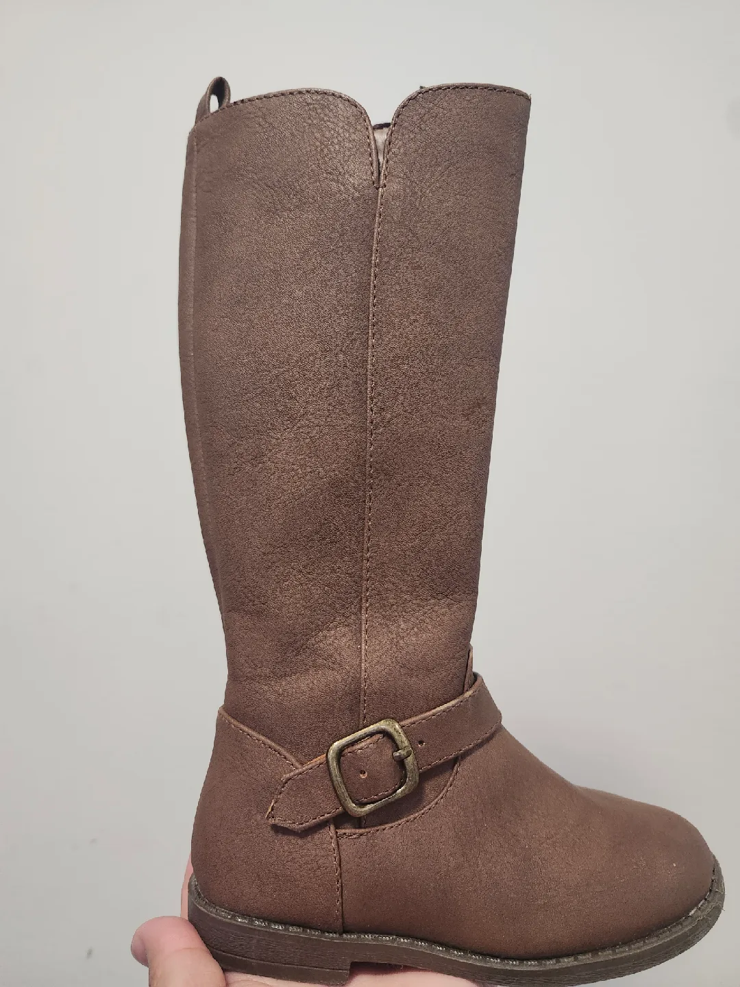 toddler Brown Riding Boots - Size 7 🥕 thumbnail