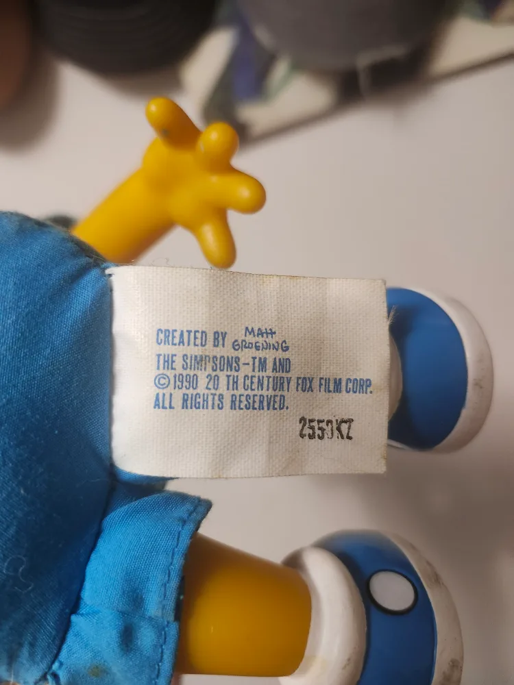 The Simpsons Bart Simpson Plush Toy image indicator(2)