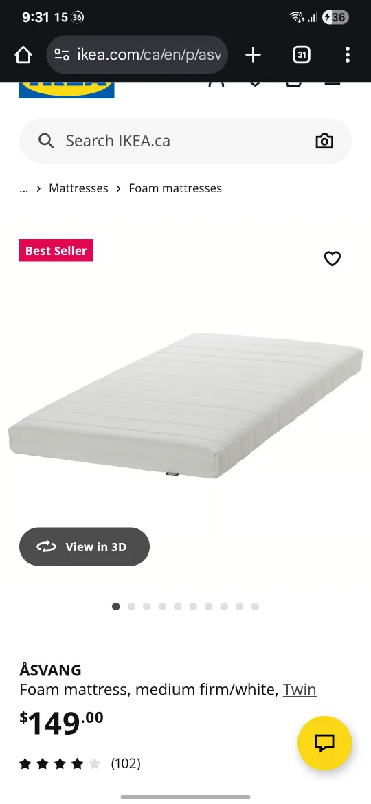 IKEA MEISTERVIK Mattress image indicator(8)