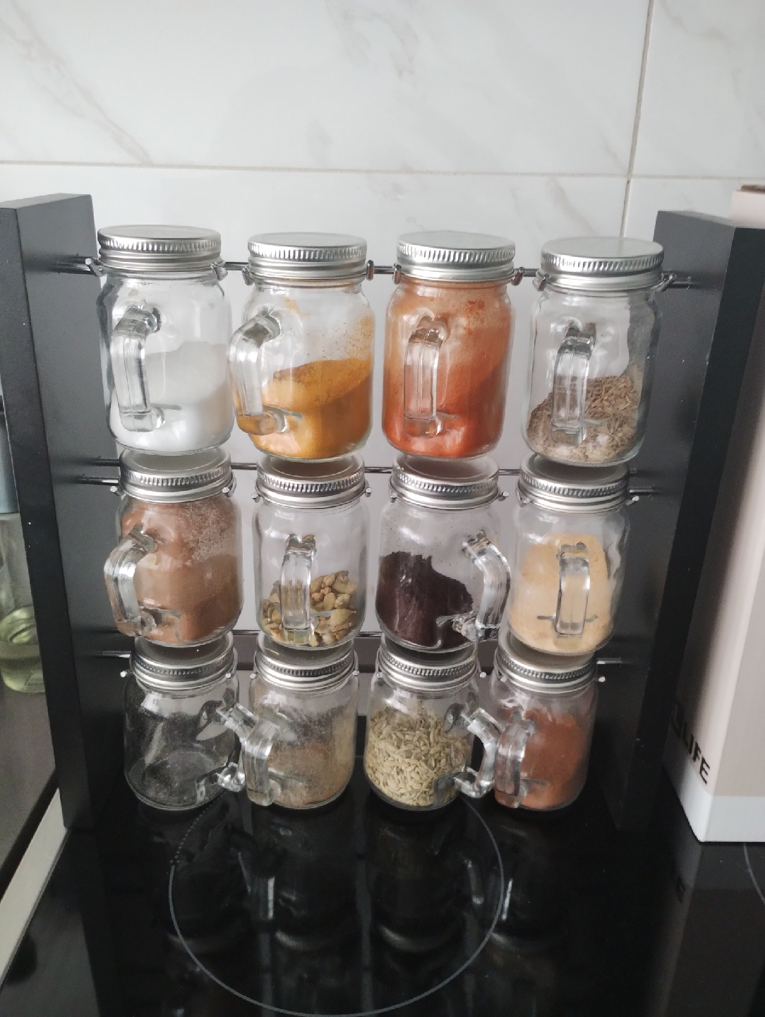 3-Tier 12 Jar Spice Rack