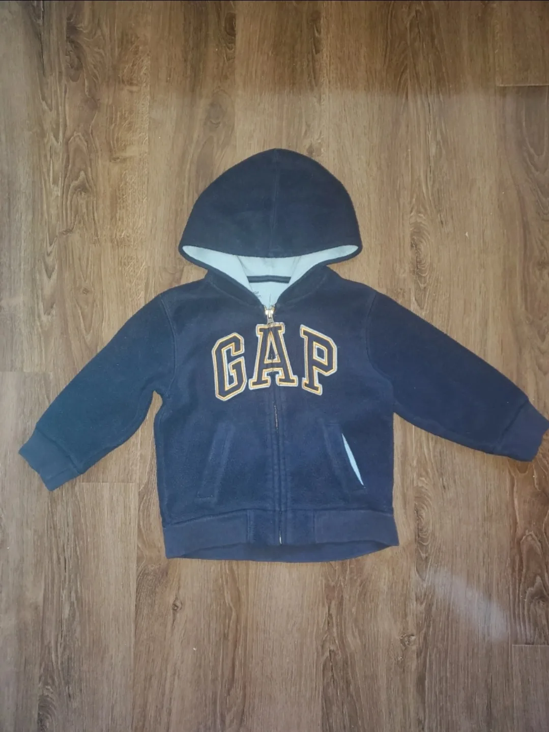 GAP Kids Zip-Up Hoodie, Size 5T image indicator(2)