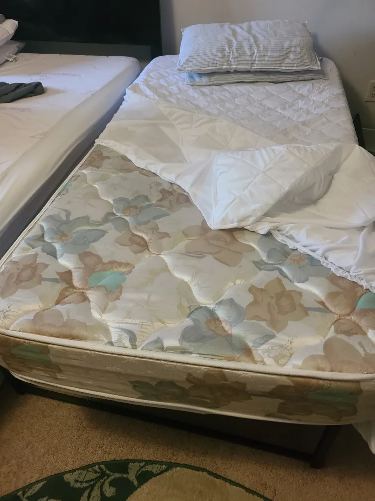 Twin Mattress & Bed Frame thumbnail