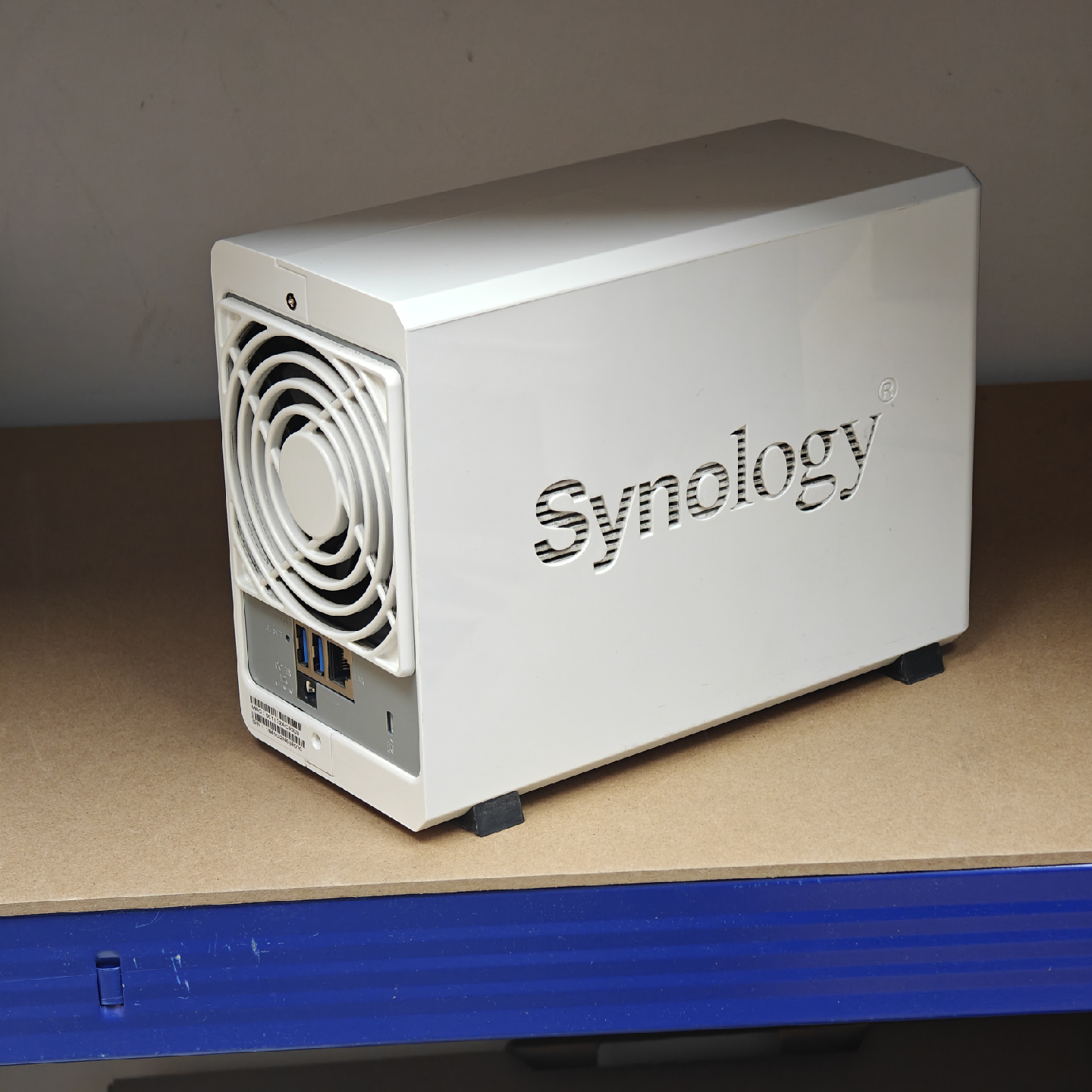 Synology DS218j NAS with 2x 8TB HDD