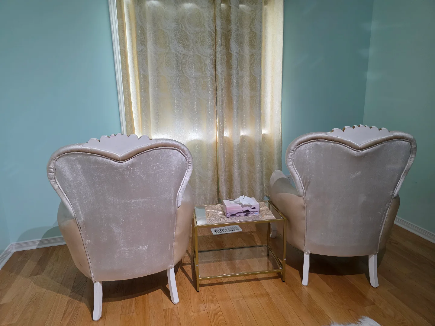 Elegant Accent Chair - Beige image indicator(2)