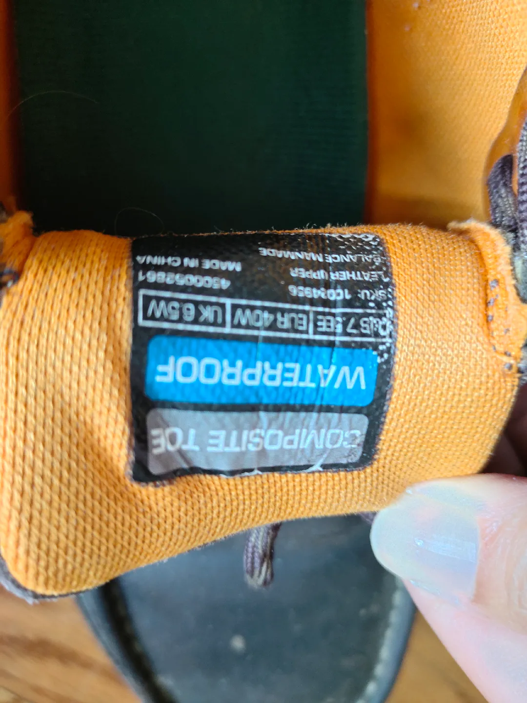 Ariat Waterproof Composite Toe Work Boots, Size 7 image indicator(2)