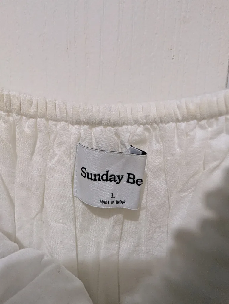 Sunday Be White Dress - Size L image indicator(2)