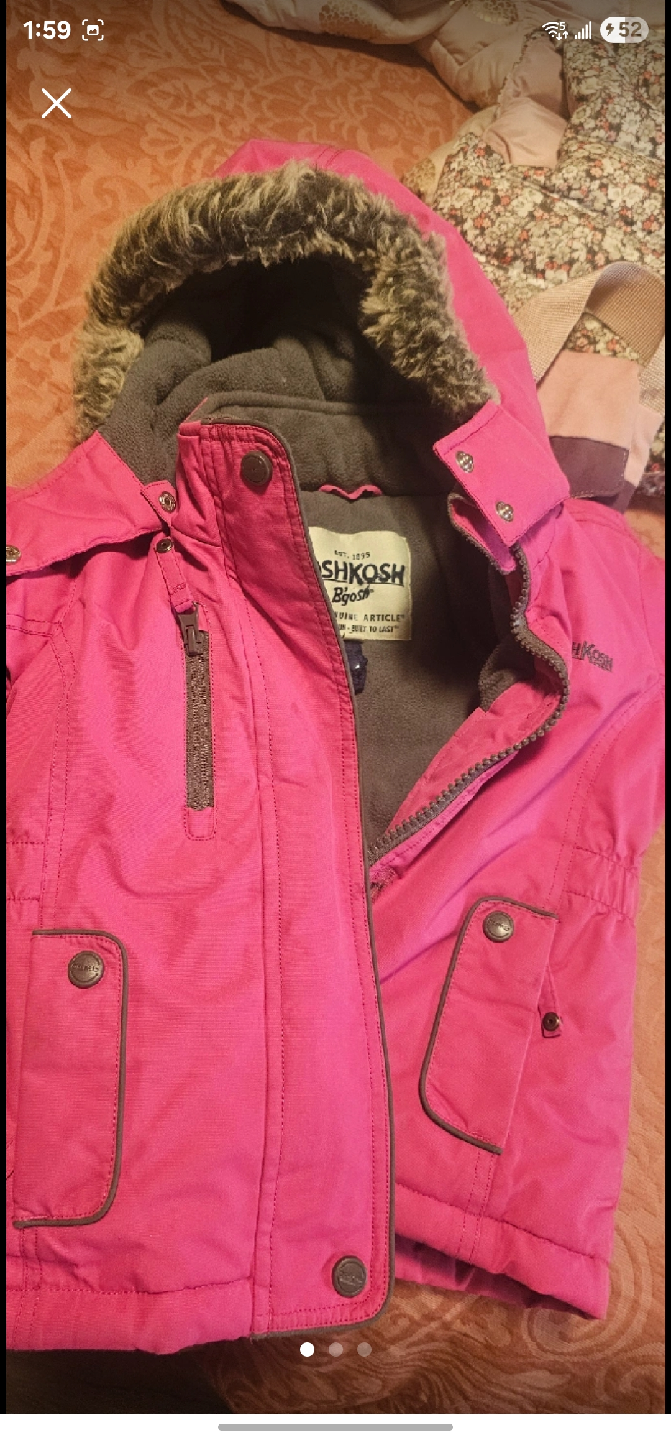 OshKosh B'gosh Pink Winter Coat - Size 3T