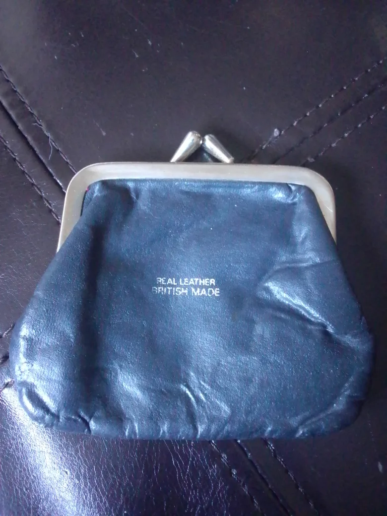 Vintage Real Leather Coin Purse thumbnail