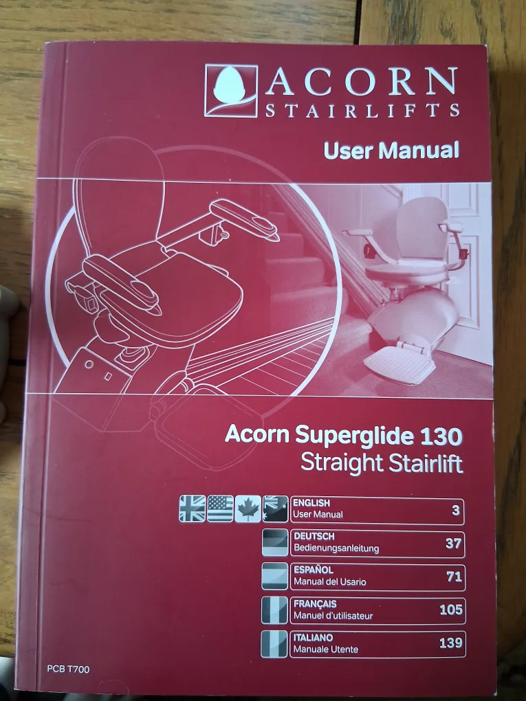 Acorn Stairlift image indicator(9)