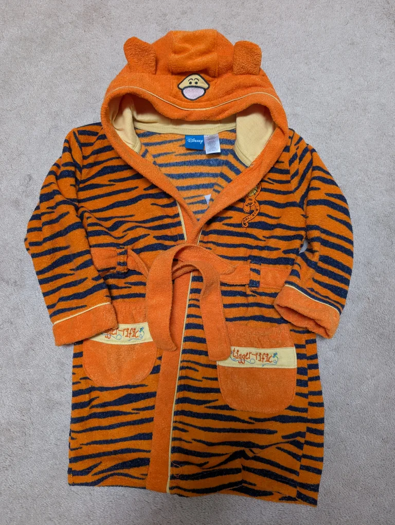 Disney Tigger Robe - Size 3/4 thumbnail