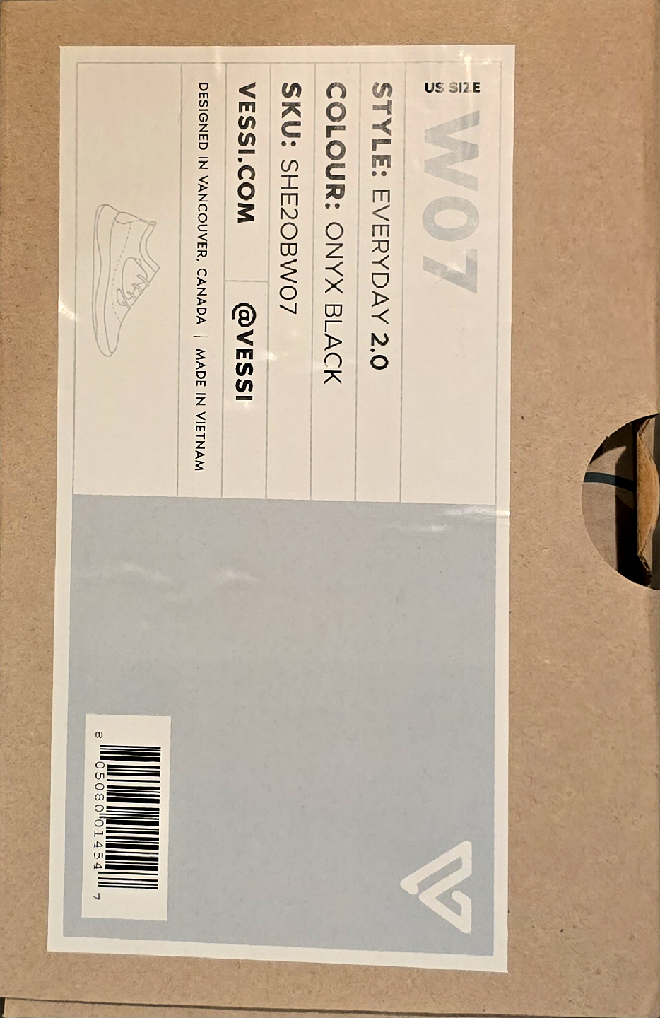 Vessi Everyday 2.0 Onyx Black, US Size 7, women - photo 3