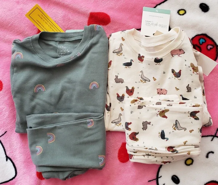 Little Planet Organic Cotton Pajamas - Size 5T thumbnail