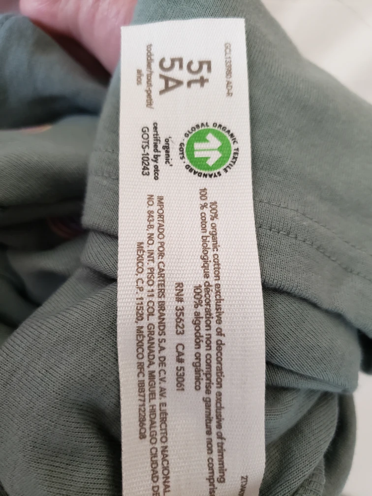 Little Planet Organic Cotton Pajamas - Size 5T - photo 4