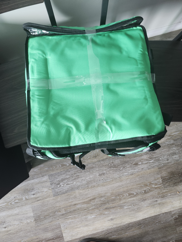 Uber Eats Delivery Backpack - Green
