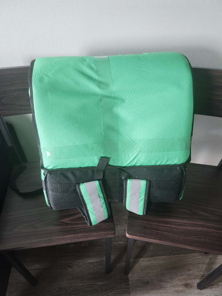 Uber Eats Delivery Backpack - Green - photo 2