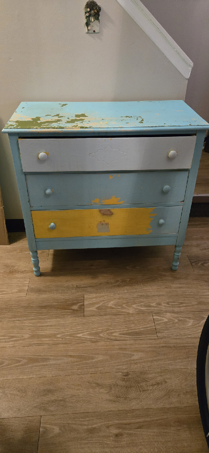 Upcycled 3-Drawer Dresser - Unique Project Piece