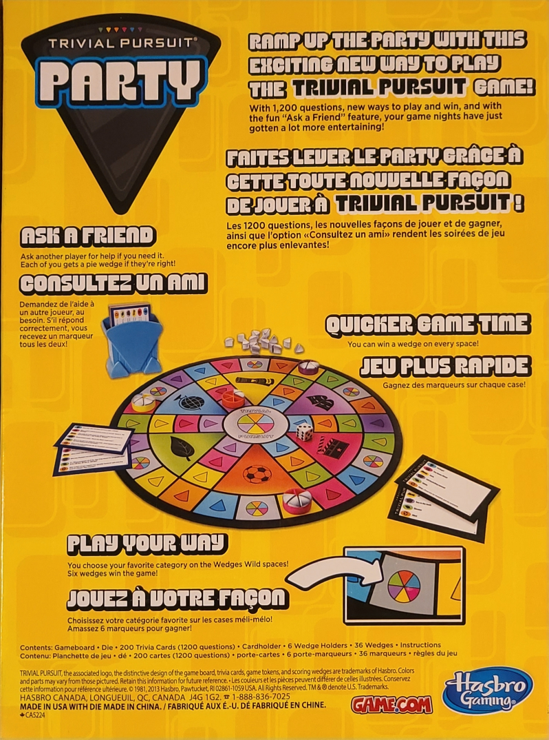 Trivial Pursuit Party game - photo 2