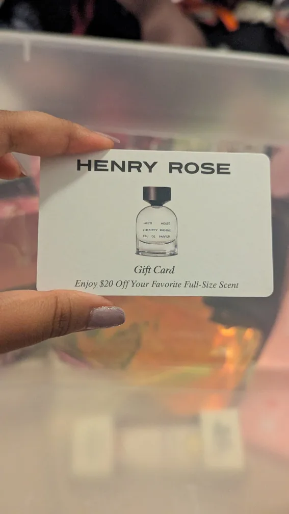 Henry Rose sampler set +  $20 Gift Card  (12 perfumes) image indicator(3)