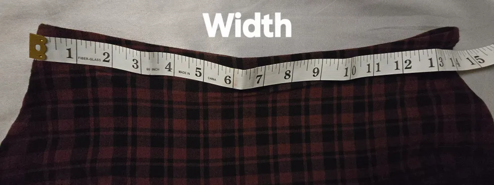 Teen Girls Plaid Mini Kilt Style Skirt - Adult Size L image indicator(4)