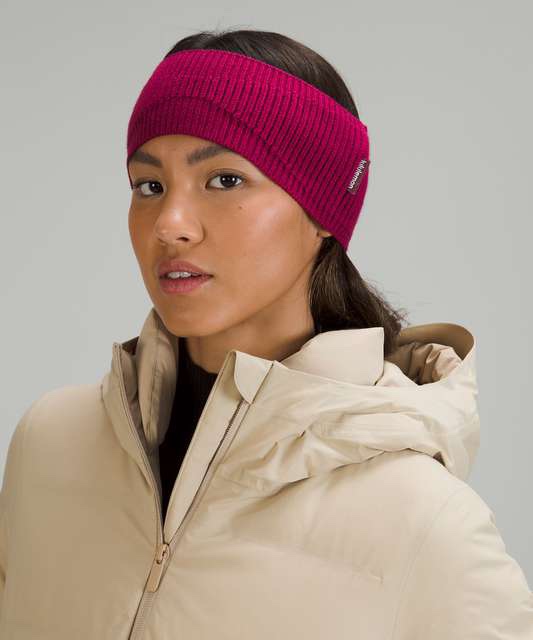 Lululemon Merino Wool- Blend Knit Ear Warmer