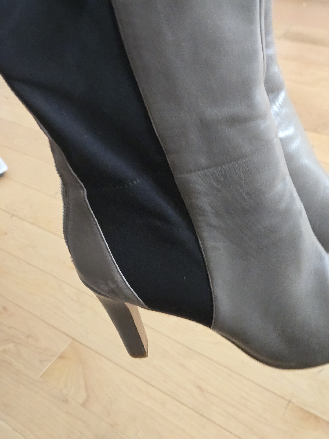 Nine West Grey Over-the-Knee Sz 6 Boots - photo 2