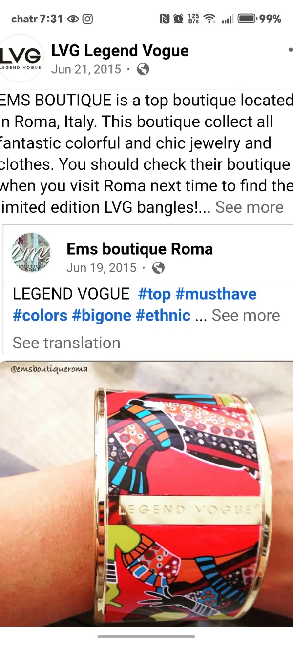 Legend Vogue Bangle Bracelet image indicator(5)