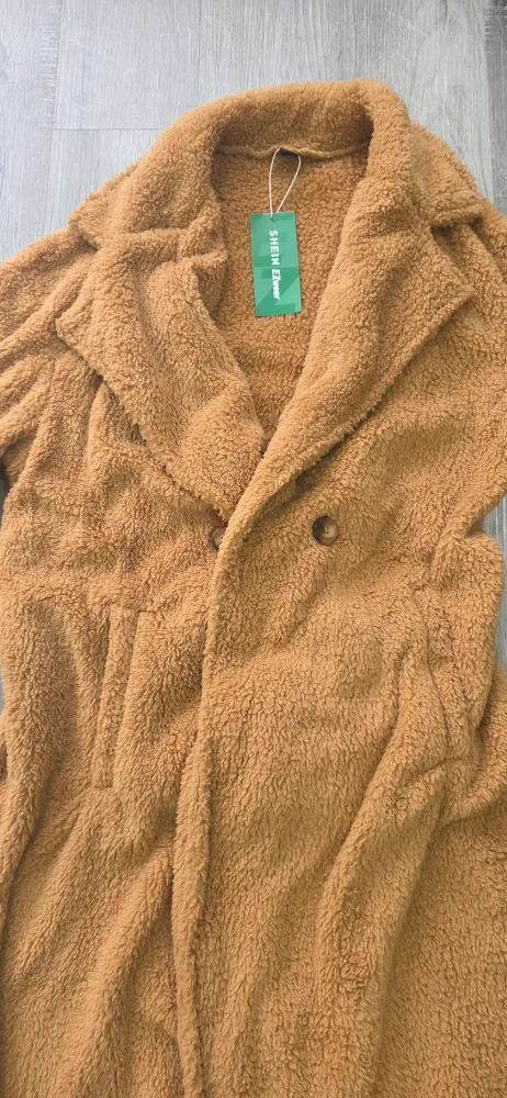 New Stein Mart Teddy Coat - Size Small image indicator(2)