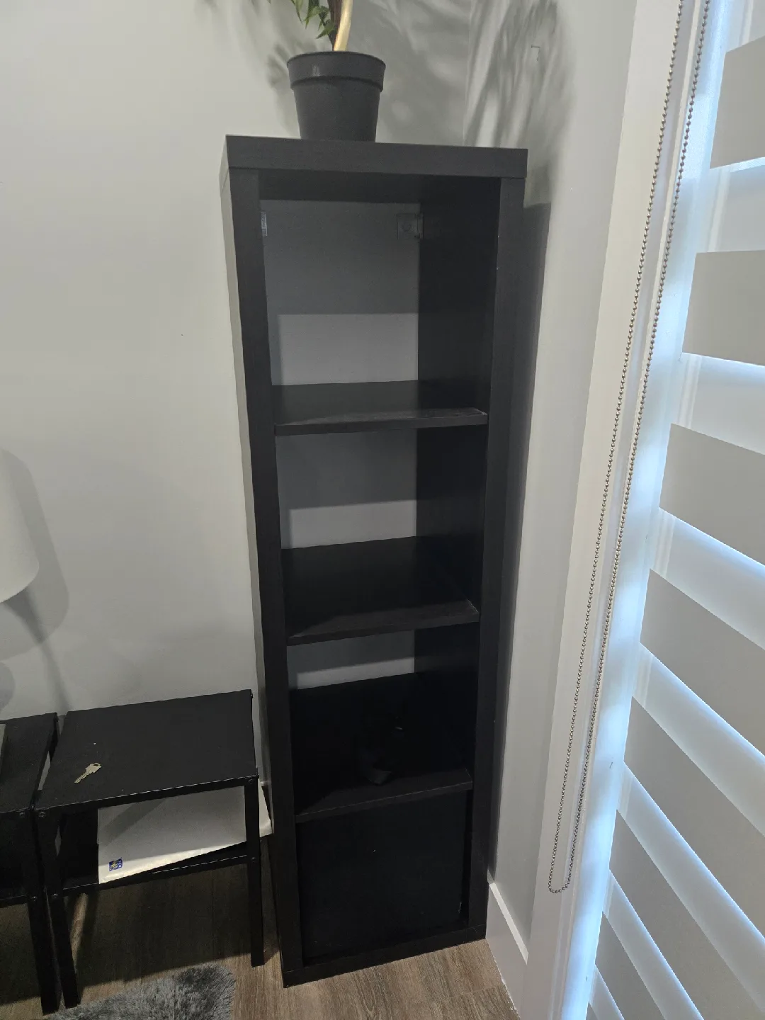 Black Shelving Unit thumbnail