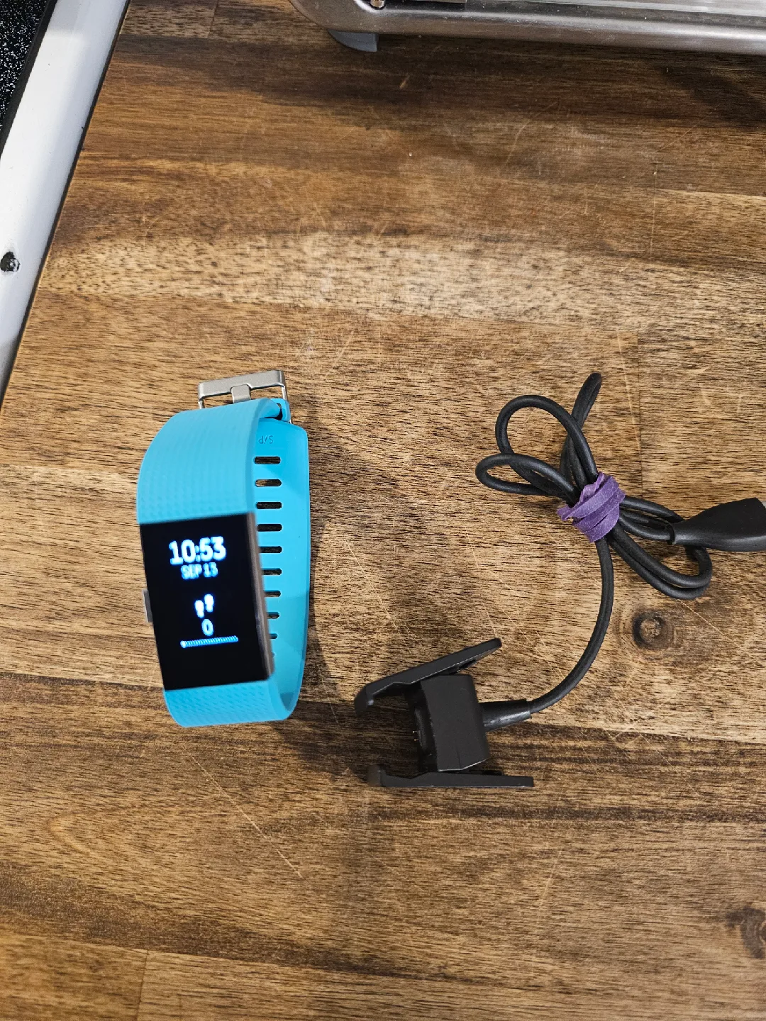 Fitbit Charge 2 Activity Tracker - Blue thumbnail
