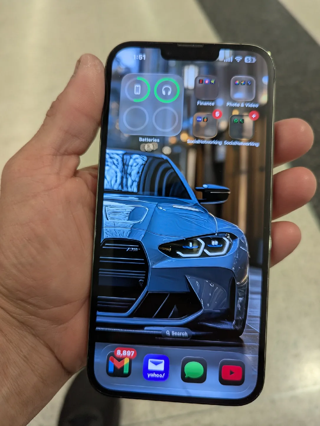 iphone 13 pro max  9.5 /10 128g alpine green image indicator(2)