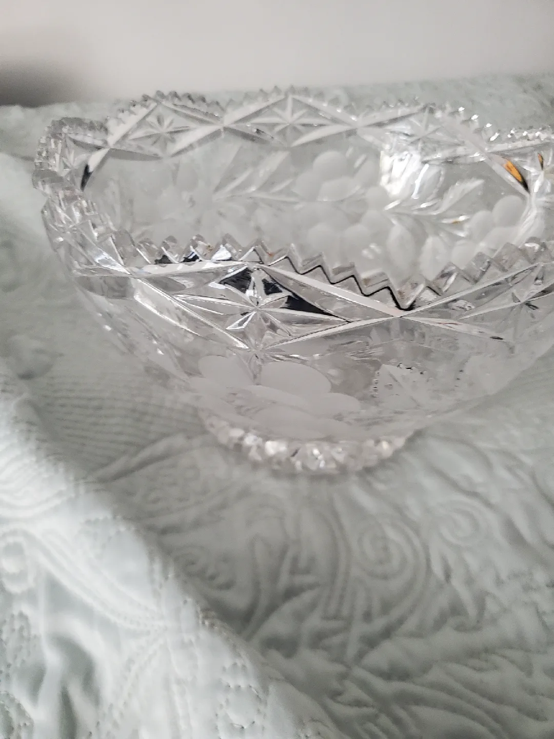 Vintage Crystal Bowl thumbnail