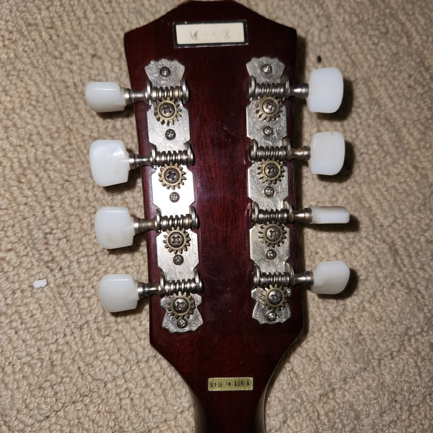 Vintage Kay Sunburst Mandolin M-2 image indicator(4)