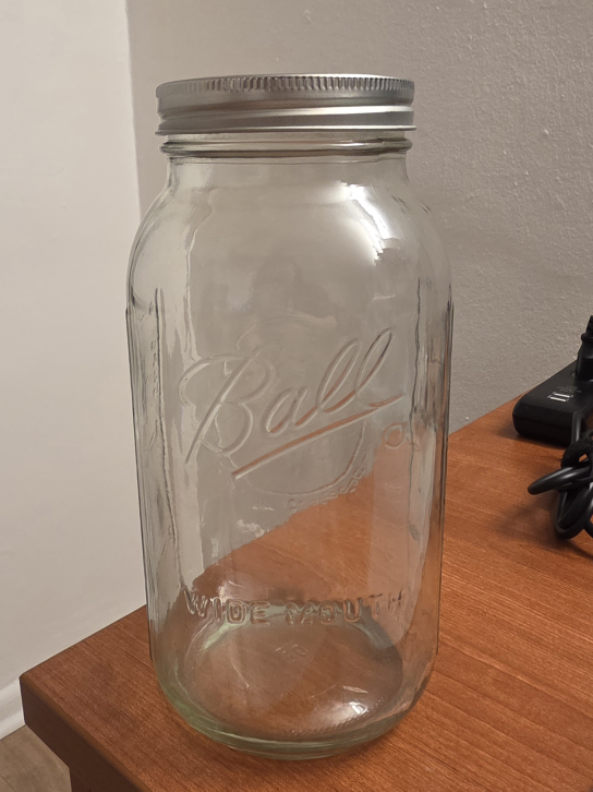 Glass Jar with Lid
