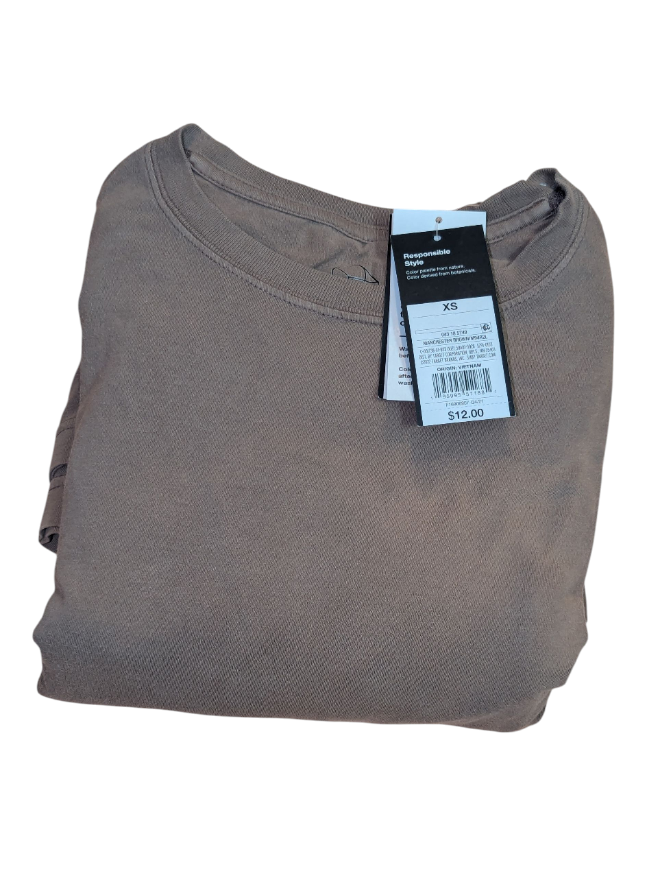 READ AD: Four BLANK XS Manchester Brown tshirts.SUN FADING $5 EA - photo 2