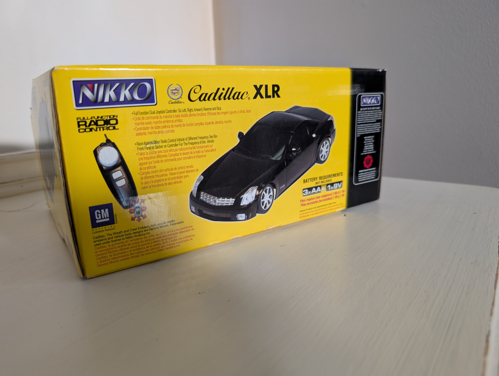 New Nikko Cadillac XLR Radio Control Car 🥕 - photo 3
