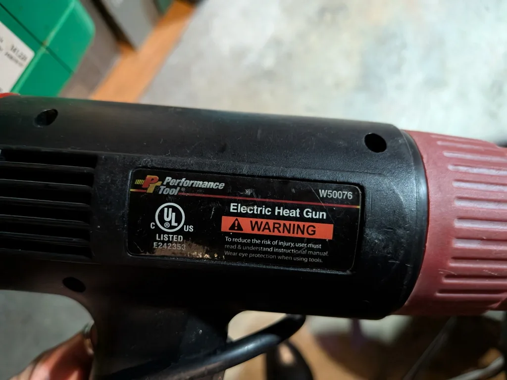 Performance Tool Electric Heat Gun W50076 image indicator(2)