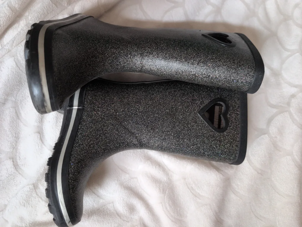 Girls Hot Paws Darlin Glitter Rain Boots - Size 11 image indicator(6)