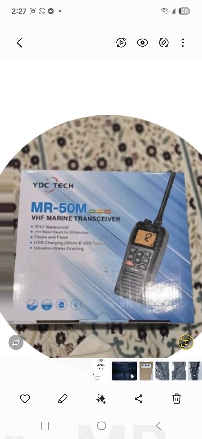 YDC Tech MR-50M VHF Marine Transceiver