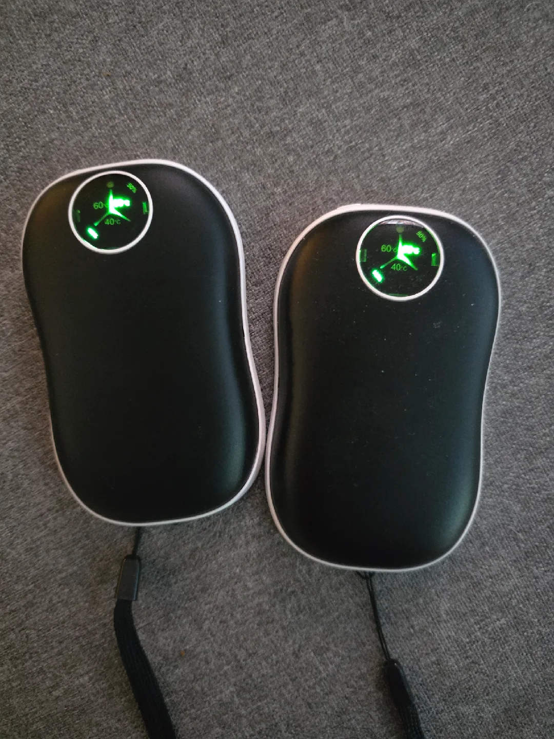 Two pack of rechargeable hand warmers thumbnail