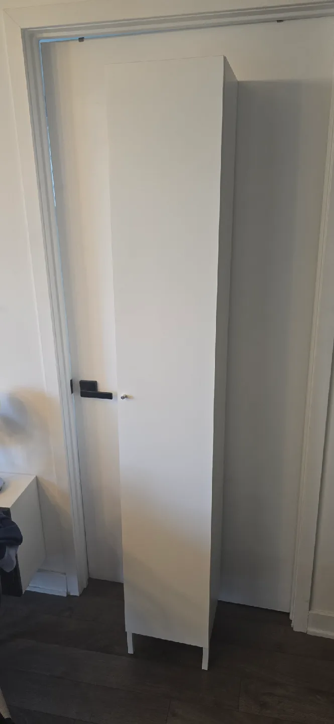 IKEA NYSJÖN High Cabinet - White thumbnail