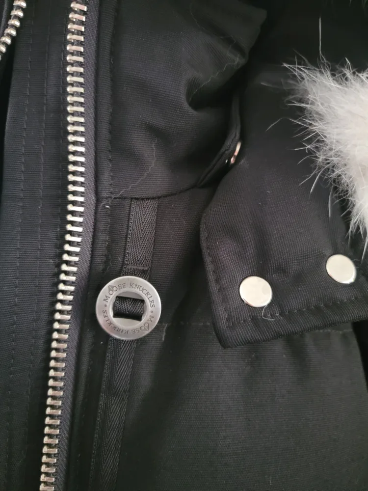 Moose Knuckles Down Puffer Jacket, Black image indicator(4)