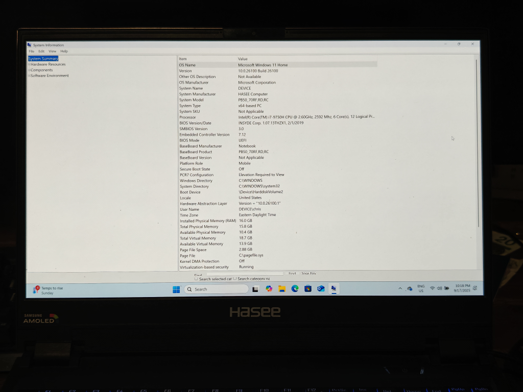 Gaming laptop 4K amoled  16" - photo 2