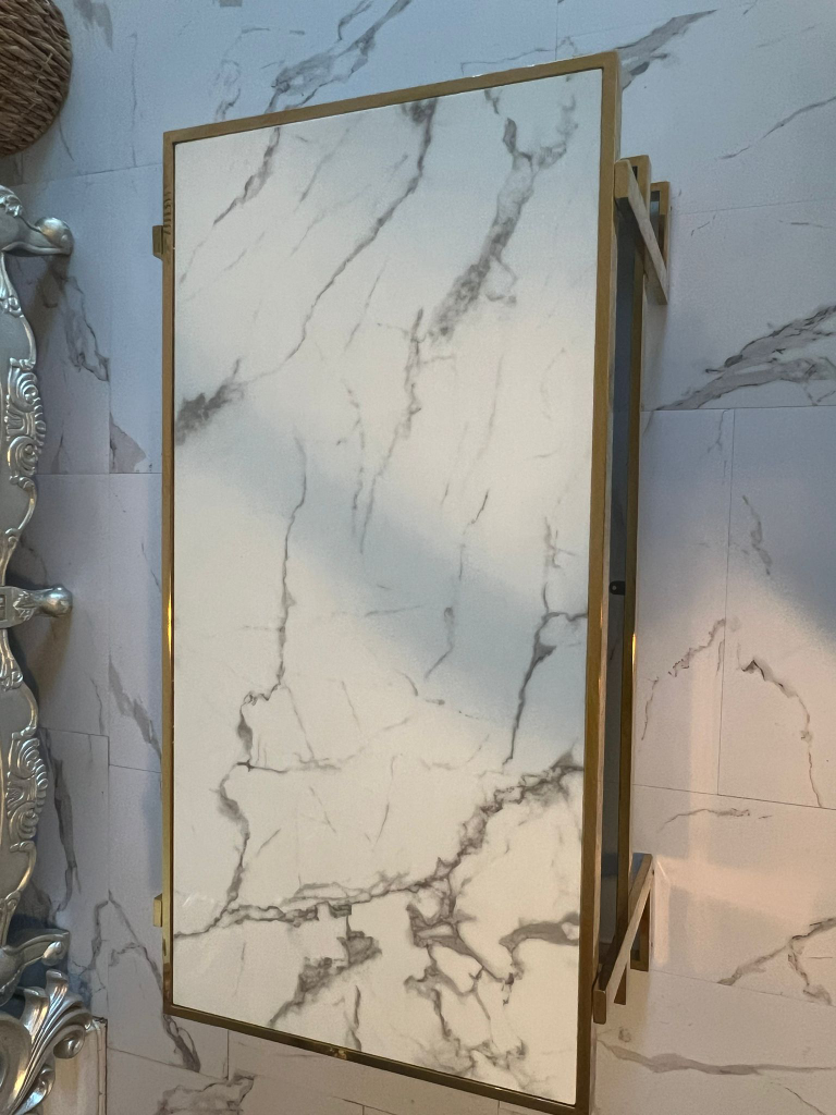 Marble & Gold Coffee Table - photo 3