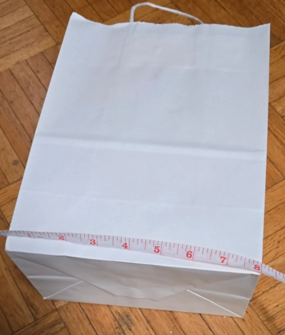 30 for $10 White Paper Gift Bag image indicator(2)