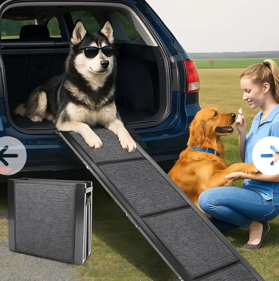 foldable car dog ramp (New in box)