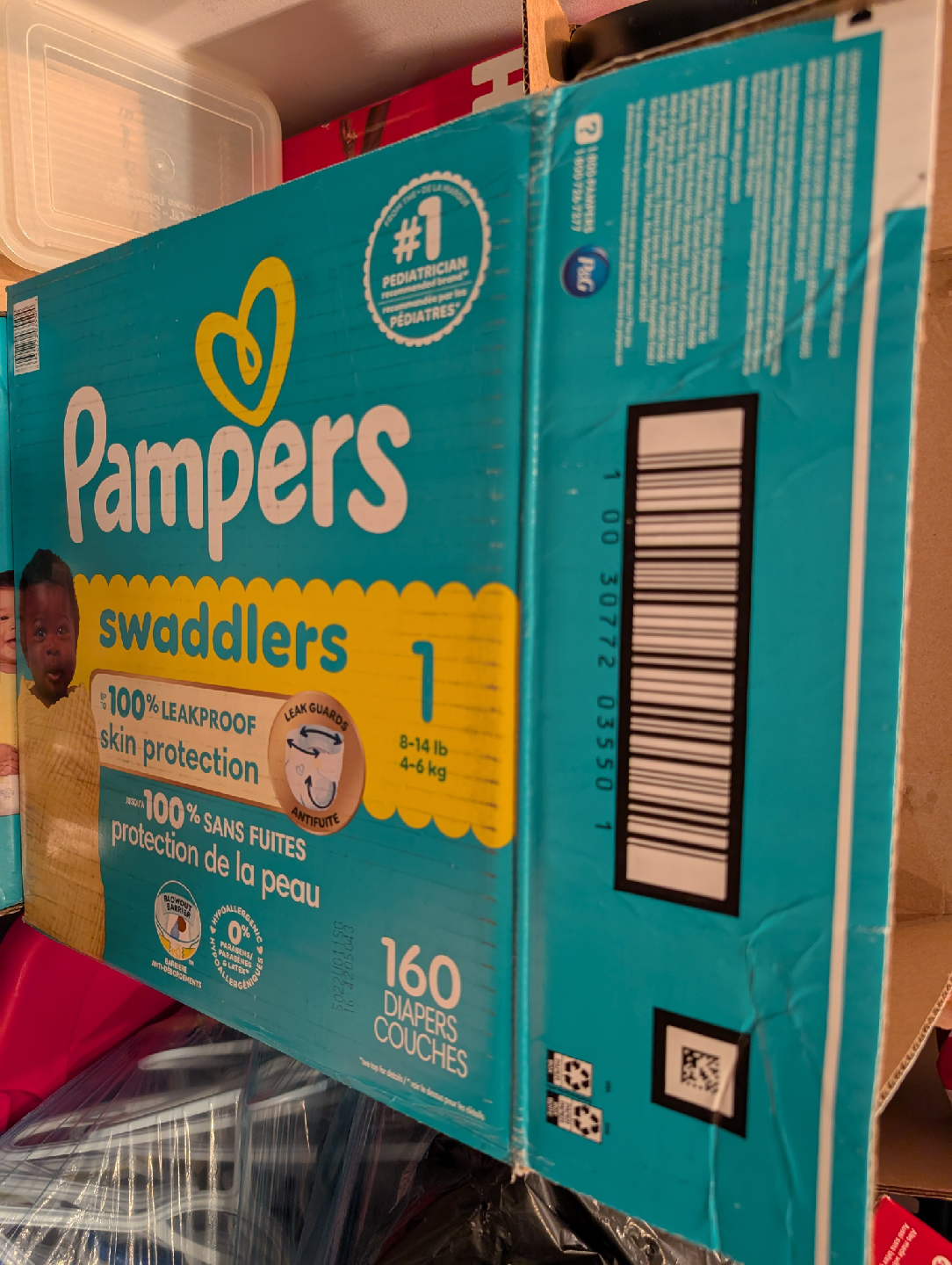 Pampers Swaddlers Size 1