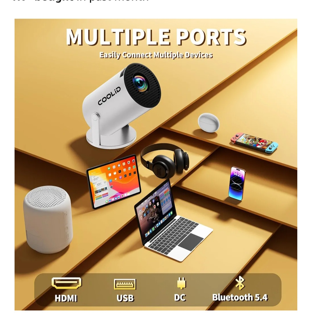 COOLLID 1080P Smart Mini Projector - photo 4
