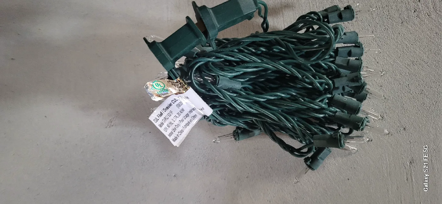 Christmas String Lights - Indoor Use Only image indicator(2)