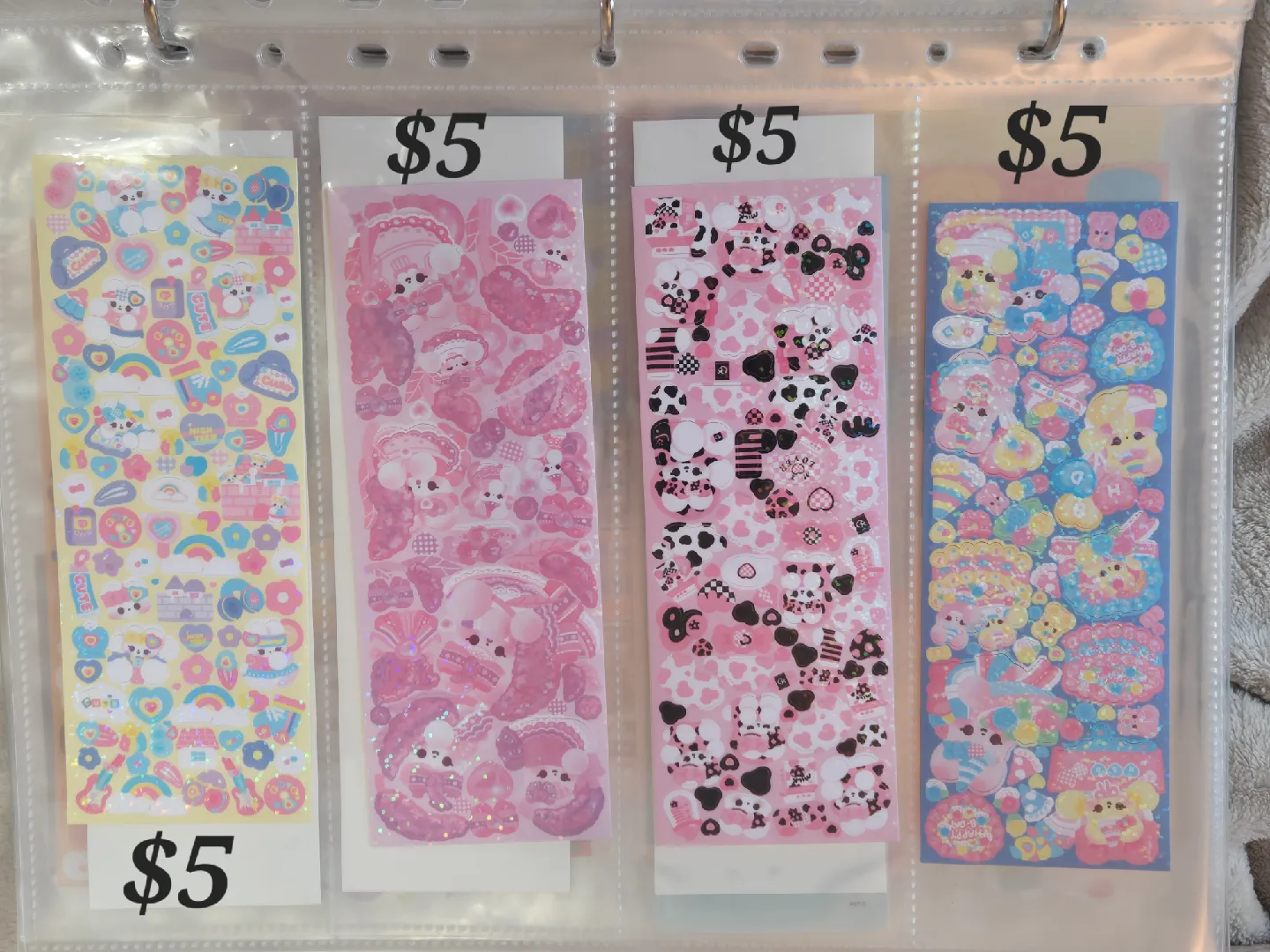 Cute sticker sheets image indicator(4)