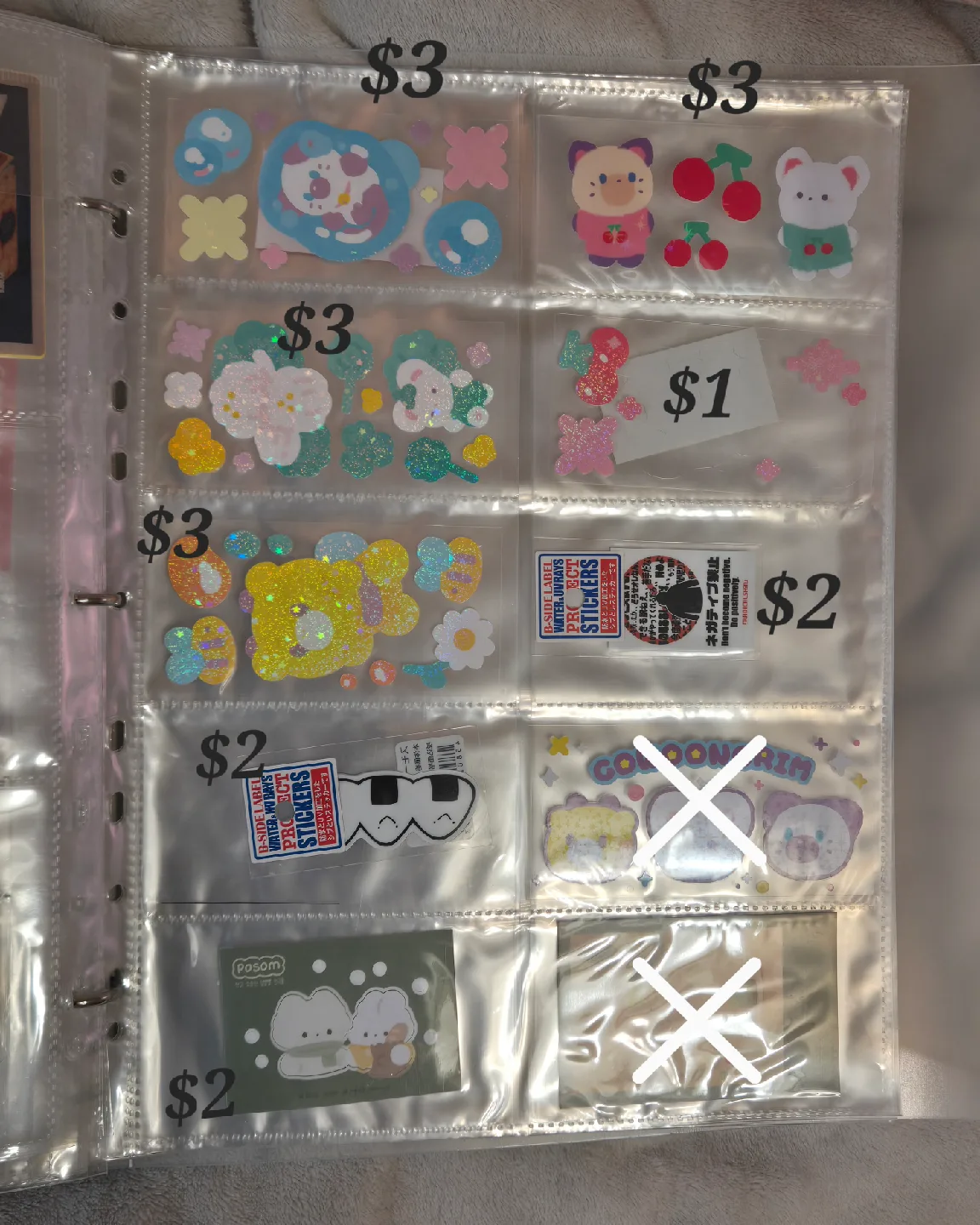 Cute sticker sheets image indicator(9)